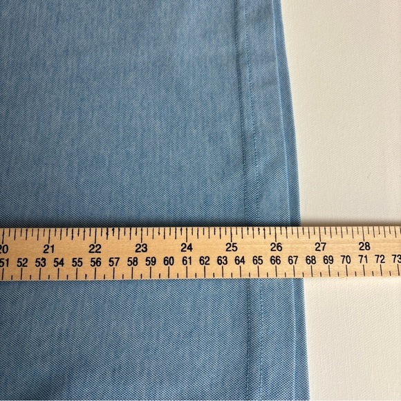 Travis Mathew Men's XXL Preppy Polo Shirt Blue‎ Gray Short Sleeve Golf Casual - Picture 5 of 8